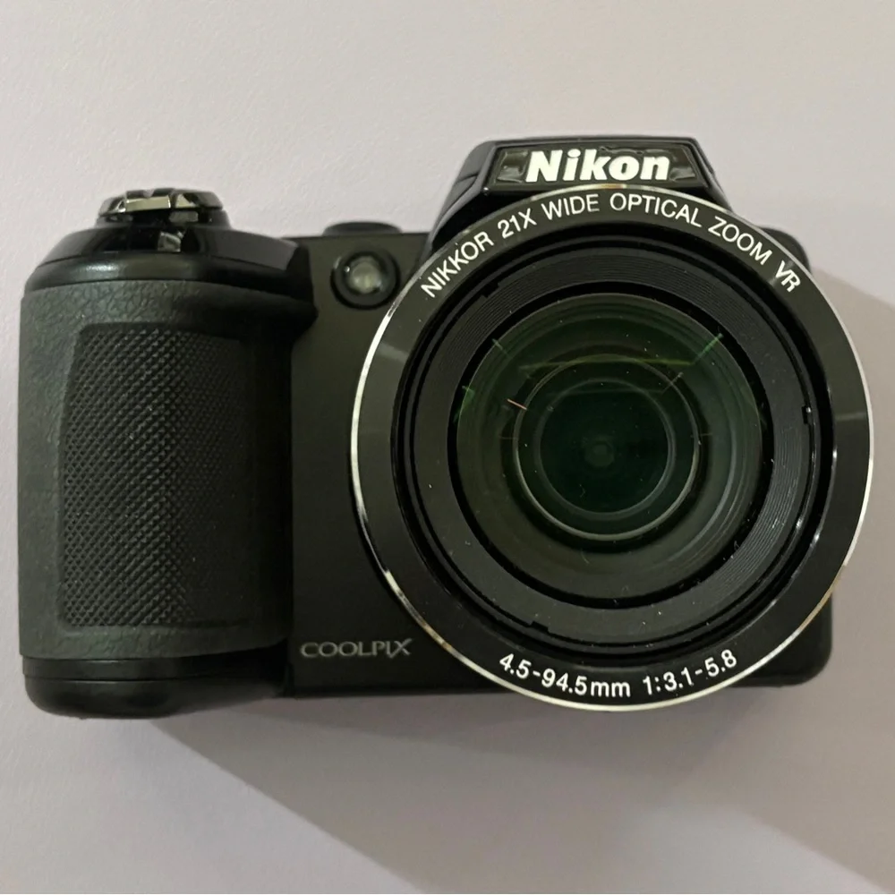 Nikon COOLPIX Black Camera with 21x Zoom. Brand new, never used.